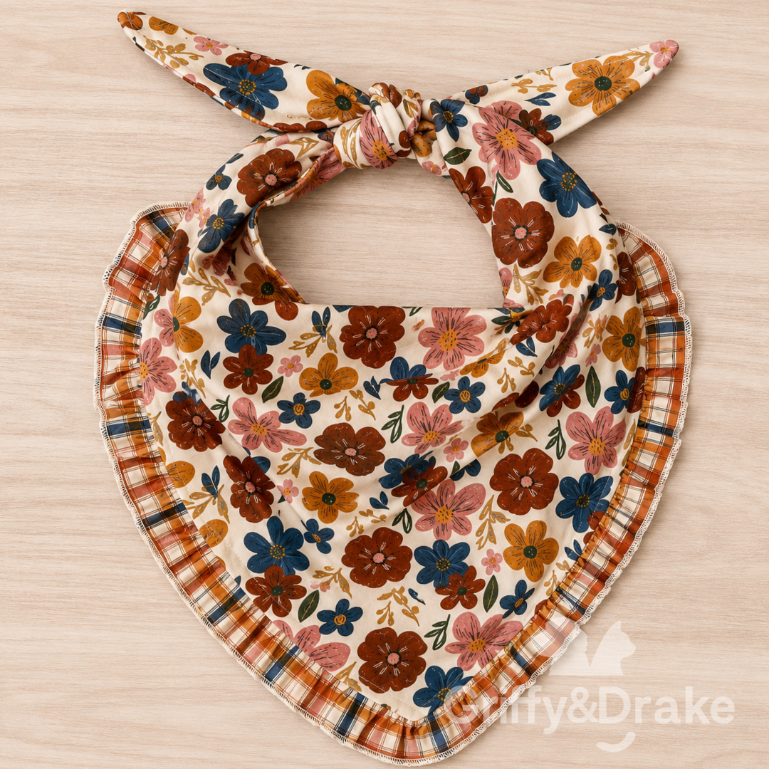 Griffy & Drake Ruffle Bandana view 7