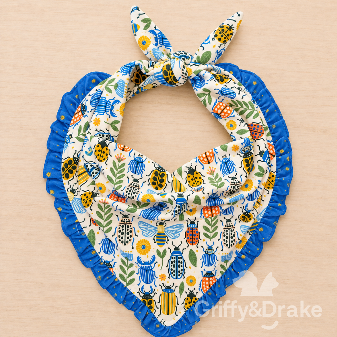 Griffy & Drake Ruffle Bandana view 6